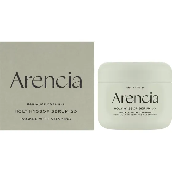 Arencia Holy Hyssop Serum 30 - Rozświetlające serum do twarzy 50 g