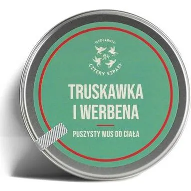 4 Szpaki Mus do ciała Truskawka i Werbena 150ml
