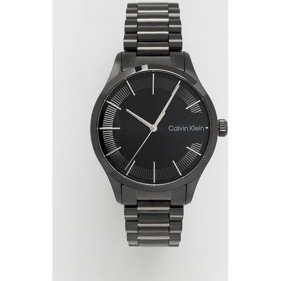 Calvin Klein 25200040 zegarek mski czarny stal