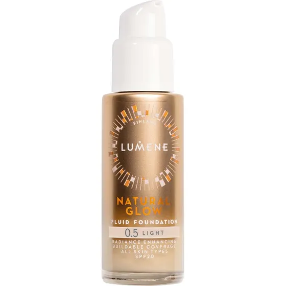 Lumene Natural Glow Fluid Foundation SPF20 0.5 Light