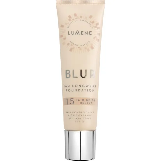 Lumene Blur 16H Longwear Foundation 1.5 Fair Beige SPF15