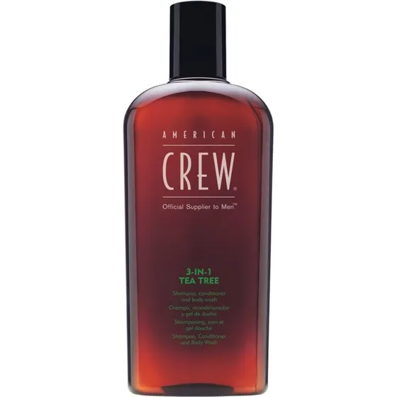 American Crew Szampon, Odżywka i Żel 3w1 z Drzewem Herbacianym 450 ml