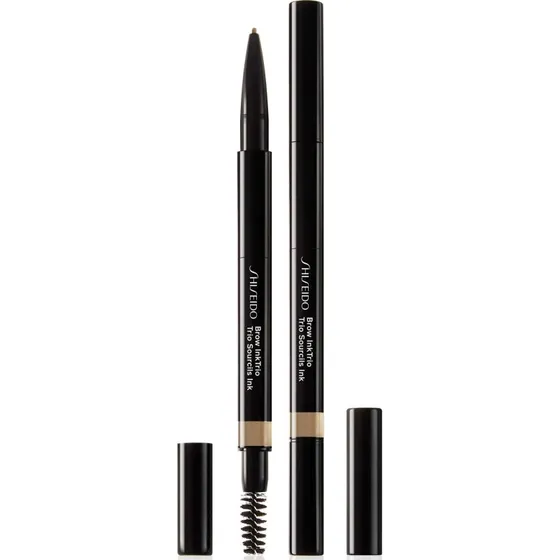 Shiseido Brow InkTrio 02 Taupe - Kredka, Puder i Szczoteczka