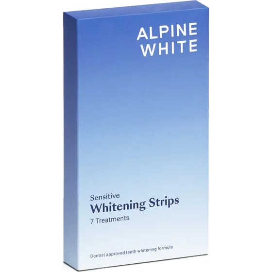 Alpine White Whitening Strips Sensitive – Paski wybielające 14 szt.