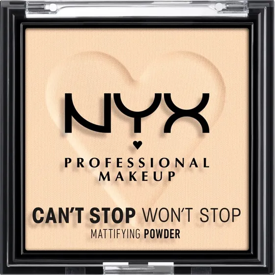 NYX Professional Makeup Can’t Stop Won’t Stop Puder Matujący 01 Fair