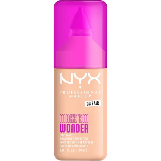 NYX Professional Makeup Make Em Wonder Foundation 03 Fair