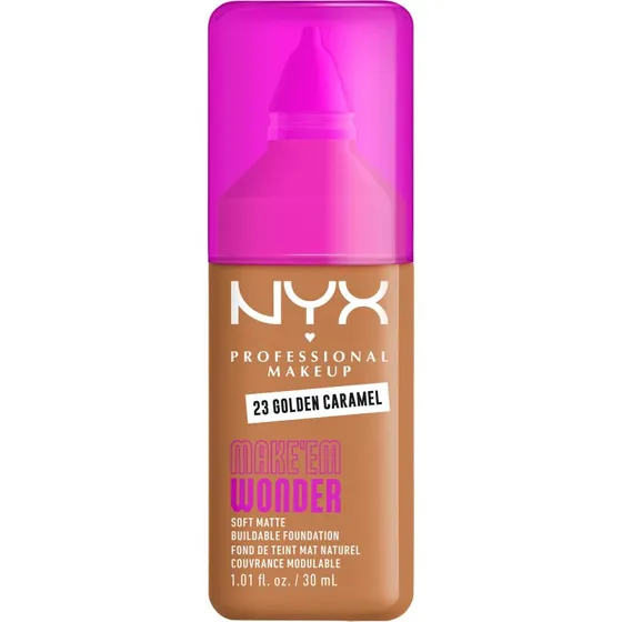 NYX Professional Makeup Make Em Wonder Foundation 23 Golden Caramel