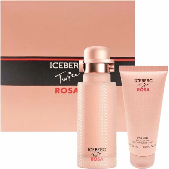 Iceberg Twice Rosa For Her zestaw: woda toaletowa 125 ml + balsam 100 ml