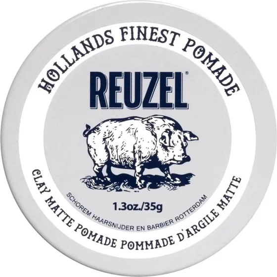 Reuzel Clay Matte Pomade 35g - Matująca Pomada Glinkowa