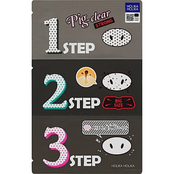 Holika Holika Pig Clear Blackhead 3-Step Kit (Strong) 9 g