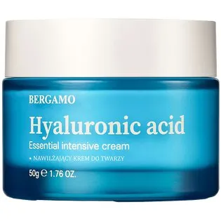 BERGAMO Hyaluronic Acid nawilżający krem do twarzy, 50g