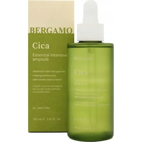 BERGAMO CICA Essential Intensive Ampoule - Kojąca ampułka 150 ml