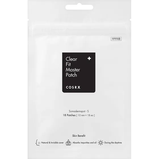 COSRX Master Patch Clear Fit - Ultracienkie plasterki na pryszcze 18 szt.