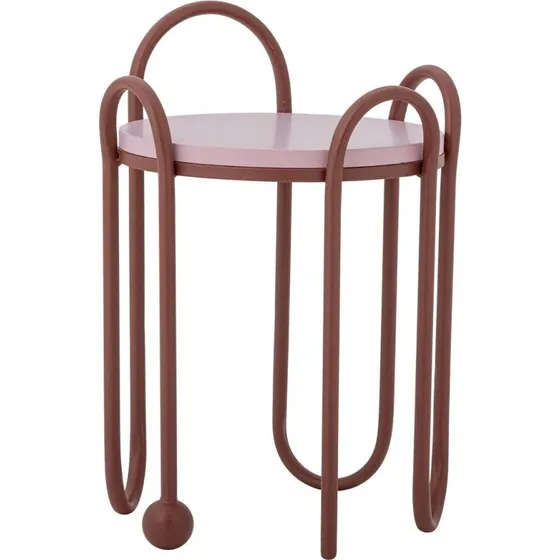 Bloomingville Whimsica Stolik Boczny Czerwony 40x50 cm