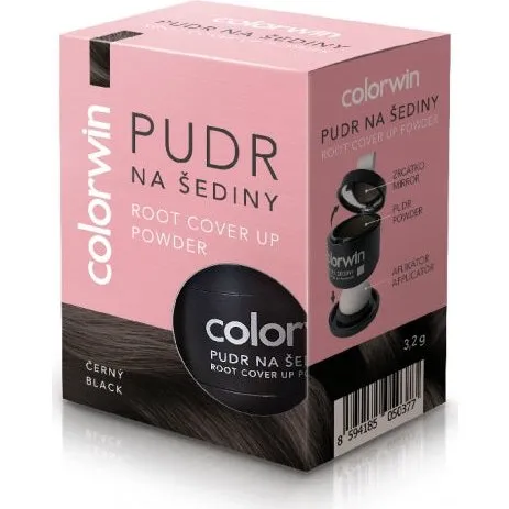 Colorwin Retouch puder do retuszowania siwizny Orzechowy