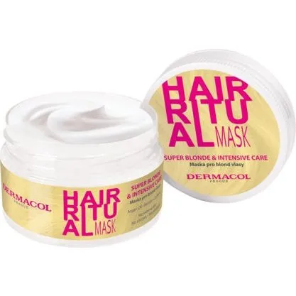 Dermacol Hair Ritual Mask Super Blonde & Intensive Care 200ml