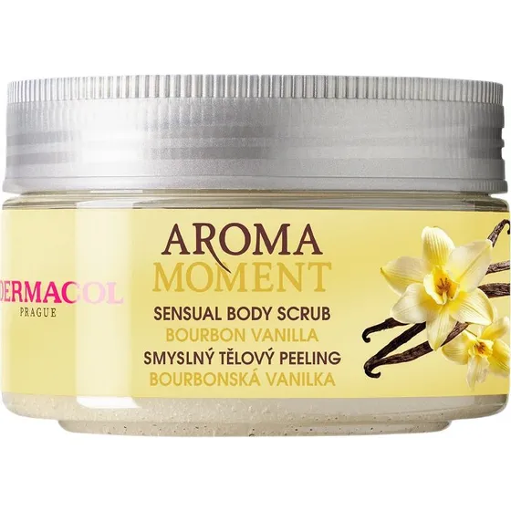 Dermacol Aroma Moment Peeling do ciała Vanilla Bourbon 200g