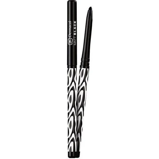 Dermacol Matte Eye Pencil Matowa Kredka do Oczu Black 4.3g