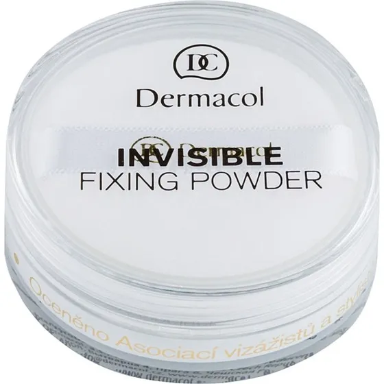 Dermacol Invisible Fixing Powder Transparentny White 13g