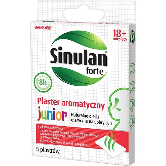 Sinulan Forte Junior plaster aromatyczny 5 szt.