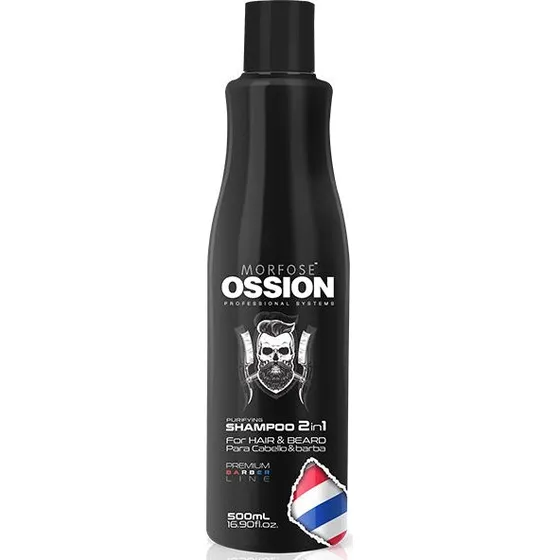 Morfose Ossion Premium Barber Purifying Shampoo 2in1 500ml