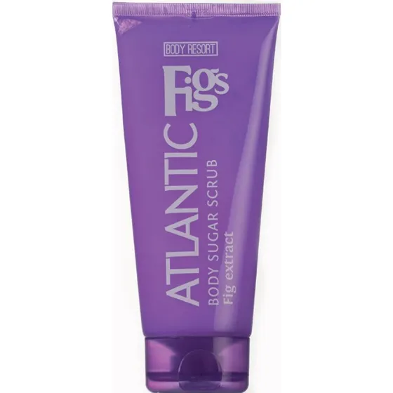 Body Resort Purple cukrowy peeling do ciała z ekstraktem z fig 250g