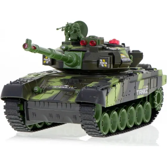 War Tank 9993 RC z kamuflaem lenym, 2.4 GHz