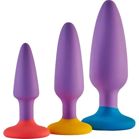 Dream Toys Love Signal Smooth Start Kit - Zestaw 3 korków analnych