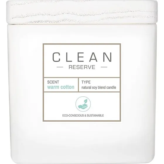 Clean Reserve Warm Cotton świeca sojowa 227g