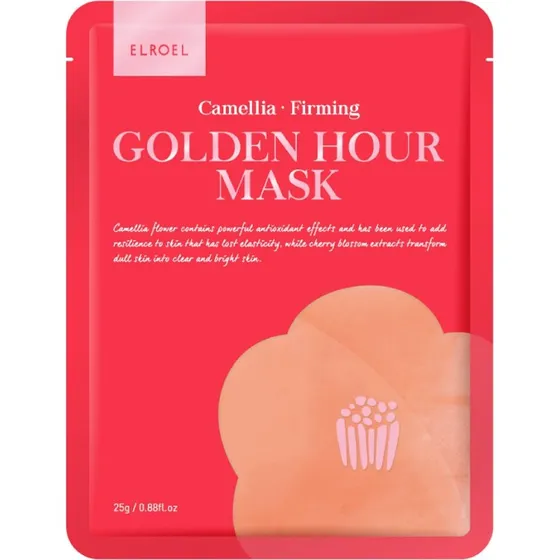 Elroel Golden Hour Mask Camellia 25g - ujędrniająca maska do twarzy