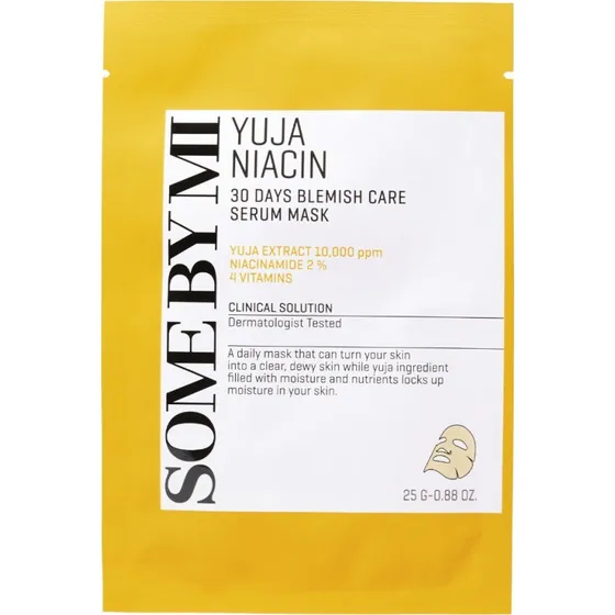 Some By Mi Yuja Niacin Blemish Care Serum Mask 25g