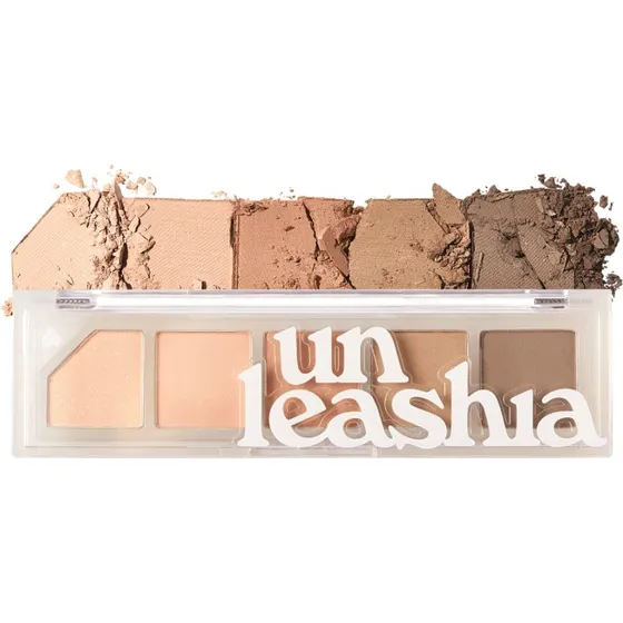 UNLEASHIA Mood Shower Face Palette No.1 Vanilla Shower, 4 g