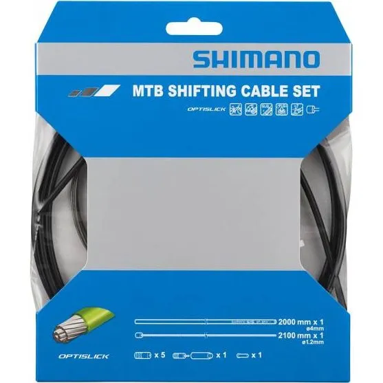 Shimano MTB Optislick Zestaw Linek Przerzutki Czarny