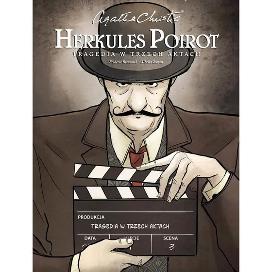 Agatha Christie: Herkules Poirot. Tragedia w trzech aktach (komiks)