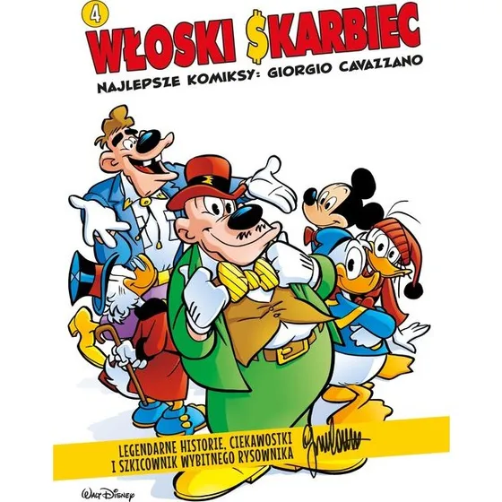 Włoski Skarbiec: Giorgio Cavazzano. Tom 4 - Najlepsze komiksy