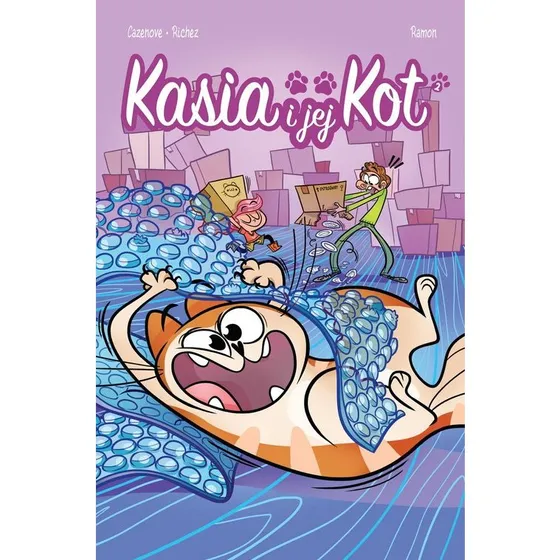 Kasia i jej kot Tom 2 - Komiks dla dzieci i dorosłych