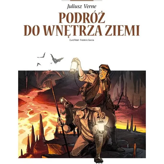 Adaptacje literatury: Podróż do wnętrza ziemi - Komiks