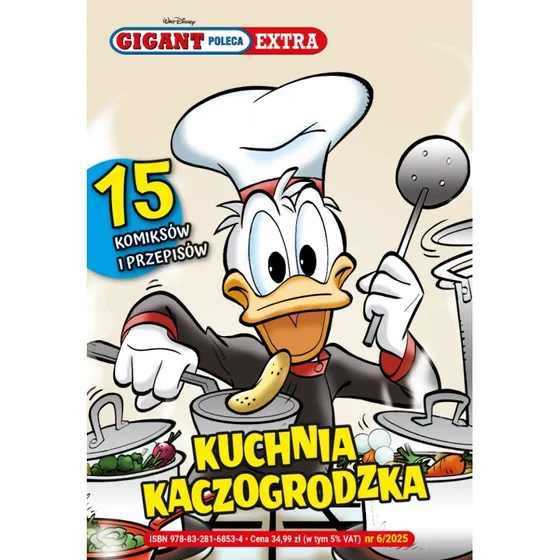 Gigant Poleca Extra: Kuchnia kaczogrodzka, Tom 6/2025
