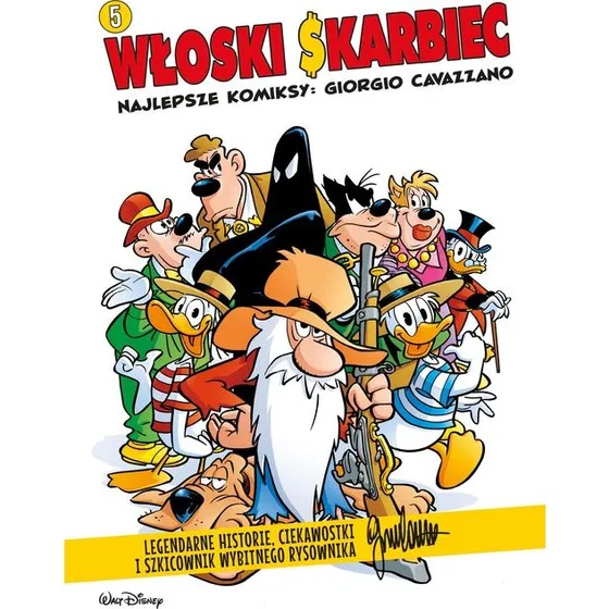 Włoski Skarbiec: Giorgio Cavazzano. Najlepsze komiksy, Tom 5