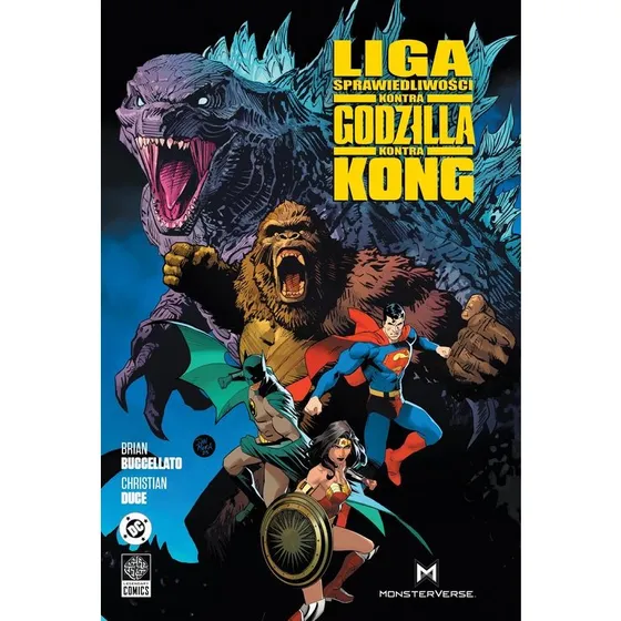 Liga Sprawiedliwości kontra Godzilla kontra Kong - Komiks