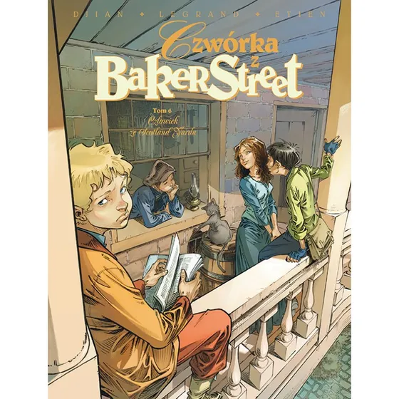 Czwórka z Baker Street: Człowiek ze Scotland Yardu, Tom 6