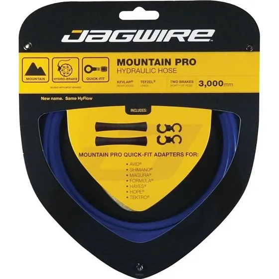 Jagwire Pro Zestaw węży hydraulicznych 5 mm niebieski