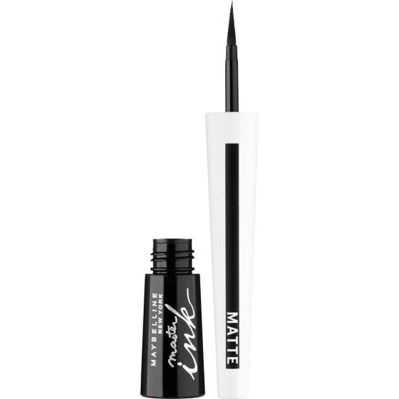 Maybelline Master Ink Matte eyeliner w pędzelku, Charcoal Black