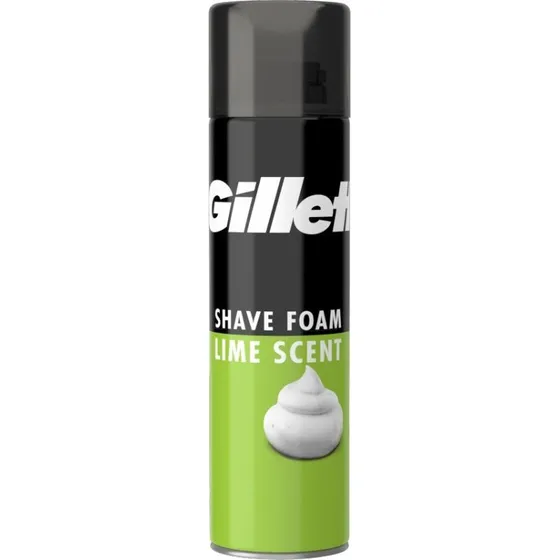 Gillette Shave Foam Classic Lime 200ml