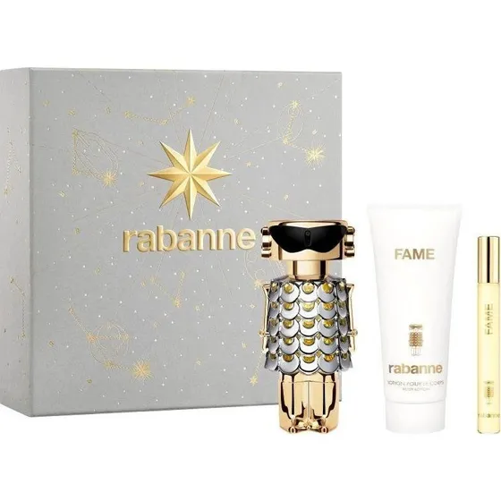 Paco Rabanne Fame Zestaw: EDP 80ml, Balsam 100ml, EDP 10ml