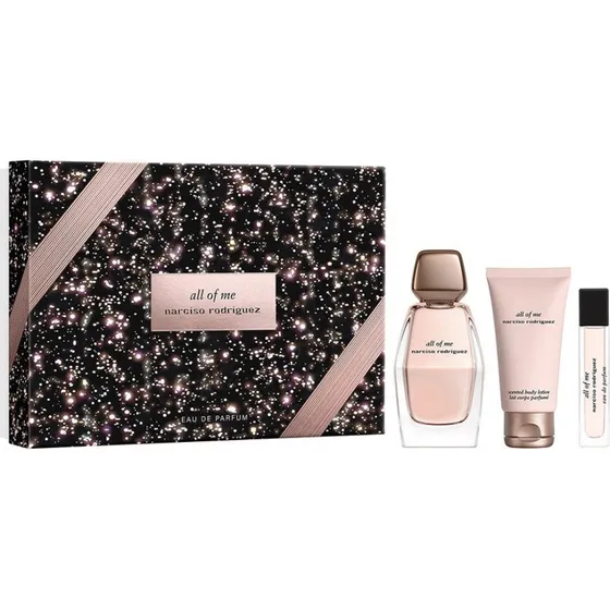 Narciso Rodriguez All Of Me zestaw: EDP 90ml, 10ml, balsam 50ml
