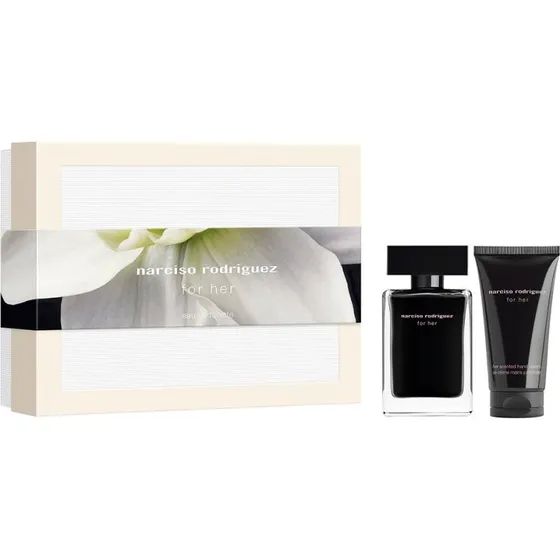 Narciso Rodriguez For Her zestaw: EDP 50ml + krem do rąk 50ml