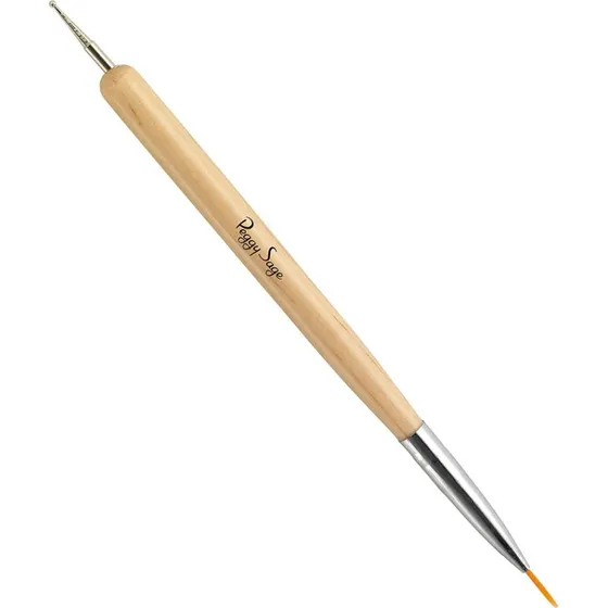 Peggy Sage 2-in-1 Nail Art Brush 149554