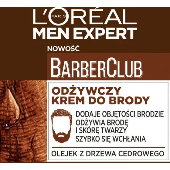 L'Oreal Paris Men Expert Barber Club odżywczy krem do brody 50ml