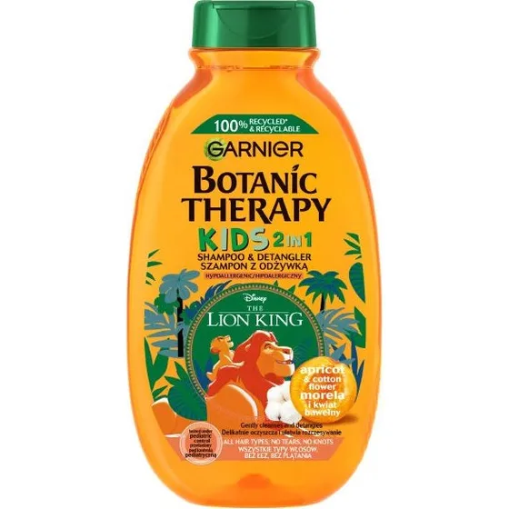 Garnier Botanic Therapy szampon 2w1 Król Lew 250ml